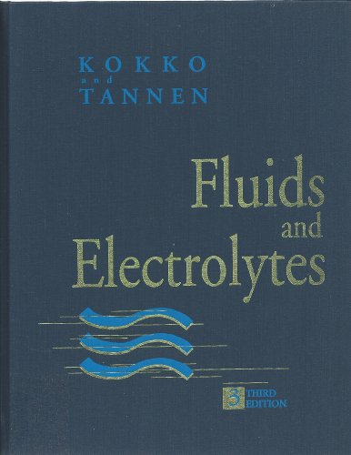 Imagen de archivo de Fluids and Electrolytes a la venta por HPB-Red