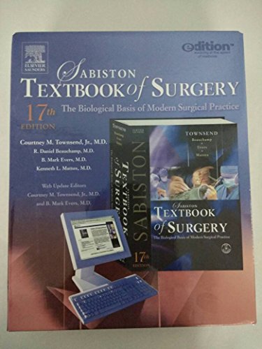 Sabiston Textbook of Surgery e-dition Package (9780721653686) by Townsend Jr. MD, Courtney M.; Beauchamp MD, R. Daniel; Evers MD, B. Mark; Mattox MD, Kenneth L.