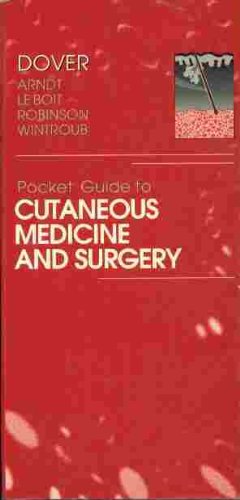 Beispielbild fr Pocket Guide to Cutaneous Medicine and Surgery zum Verkauf von Better World Books