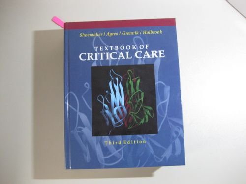 Beispielbild fr Textbook of Critical Care zum Verkauf von HPB-Red