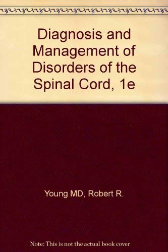 Beispielbild fr Diagnosis and Management of Disorders of the Spinal Cord zum Verkauf von HPB-Red