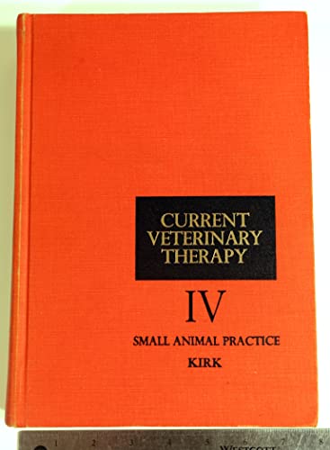 Imagen de archivo de Current Veterinary Therapy 1971-72 a la venta por HPB-Red