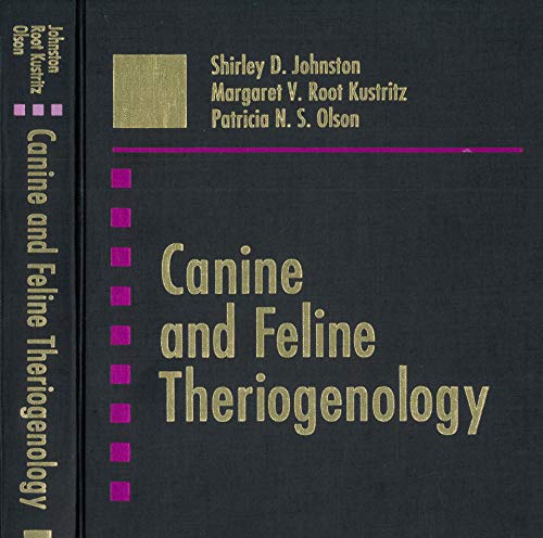 Beispielbild fr Canine and Feline Theriogenology zum Verkauf von BooksRun