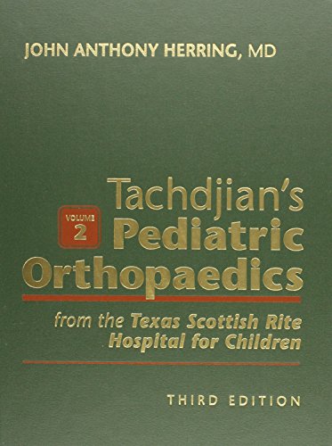 9780721656847: Tachdjian's Pediatric Orthopaedics