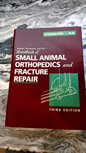 Beispielbild fr Handbook of Small Animal Orthopedics and Fracture Repair zum Verkauf von Irish Booksellers