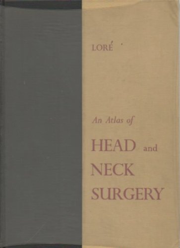 Imagen de archivo de Atlas of Head and Neck Surgery a la venta por Wonder Book