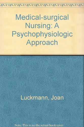 Imagen de archivo de Medical-Surgical Nursing: A Psychophysiologic Approach a la venta por ThriftBooks-Atlanta