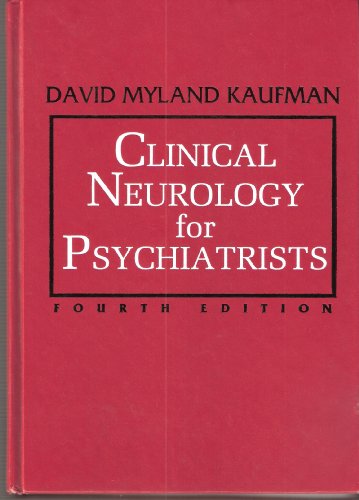 9780721658292: Clinical Neurology for Psychiatrists (Major Problems in Neurology)