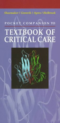 9780721658339: Pocket Companion to 3r.e (Textbook of Critical Care)