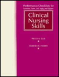 Imagen de archivo de Performance Checklists for Clinical Nursing Skills a la venta por Books Puddle