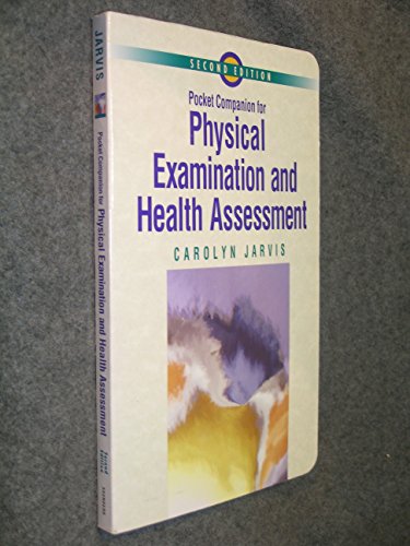 Stock image for Pocket Companion for Physical Examination and Health Assessment for sale by Wonder Book