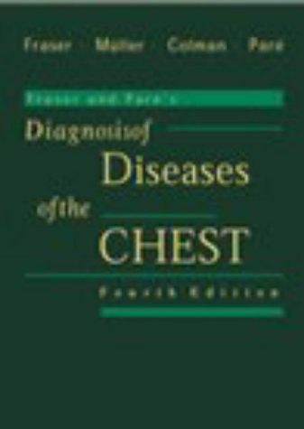 Imagen de archivo de Fraser and Pare's Diagnosis of Diseases of the Chest (4 Volume set) a la venta por ThriftBooks-Atlanta