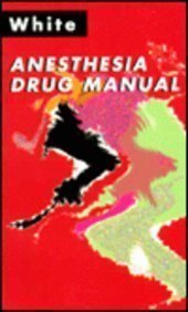 Beispielbild fr Anesthesia Drug Manual zum Verkauf von Buchmarie
