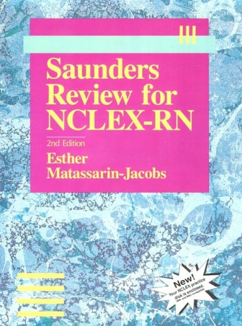 Imagen de archivo de Saunders Review for NCLEX-RN: Revised Reprint a la venta por Mispah books