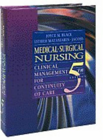 Imagen de stock para Medical-surgical Nursing: Clinical Management for Continuity of Care