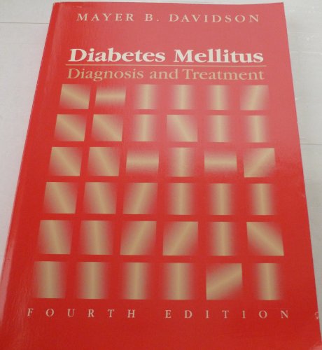 Immagine stock per Diabetes Mellitus: Diagnosis and Treatment