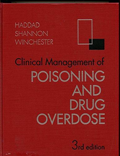 Stock image for Clinical Management of Poisoning and Drug Overdose for sale by Hawking Books