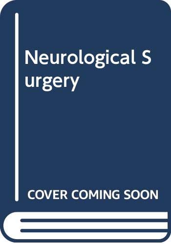 Beispielbild fr Neurological Surgery : A Comprehensive Reference Guide to the Diagnosis and Management of Neurosurgical Problems volume 5 zum Verkauf von mneme
