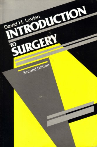 Beispielbild fr Introduction to Surgery zum Verkauf von medimops