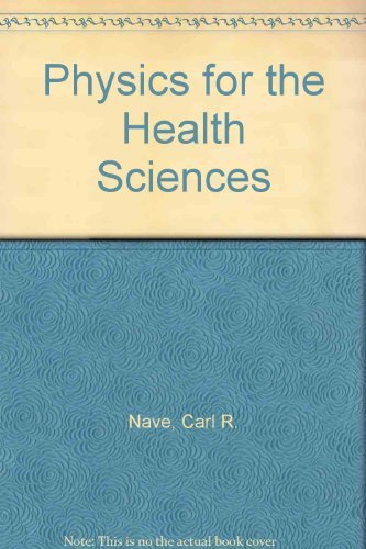 9780721666662: Physics for the Health Sciences