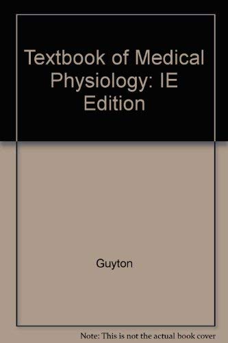 9780721667737: Textbook Of Medical Physiology