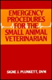 9780721667812: Emergency Procedures for the Small Animal Veterinarian