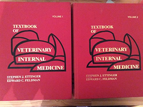 Imagen de archivo de Textbook of Veterinary Internal Medicine, Two Volumes: Diseases of the Dog and Cat a la venta por East Kent Academic