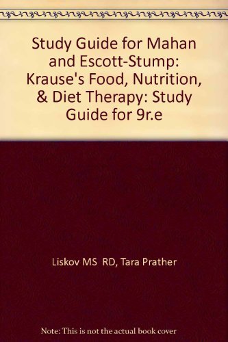 9780721668161: Krause's Food, Nutrition, & Diet Therapy - Study Guide