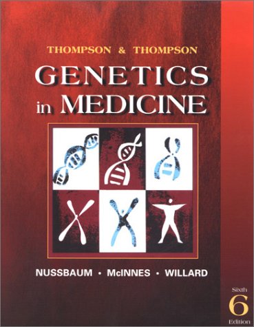 Beispielbild fr Thompson and Thompson Genetics in Medicine zum Verkauf von Reuseabook