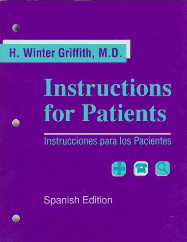 Stock image for Instructions for Patients for sale by Better World Books