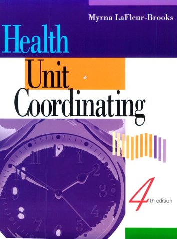 Imagen de archivo de Health Unit Coordinating a la venta por HPB-Red