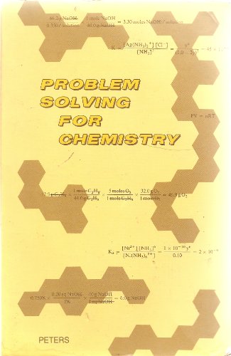 9780721672069: Problem Solving for Chemistry