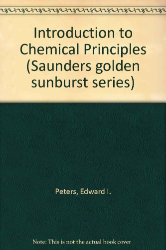9780721672090: Introduction to Chemical Principles