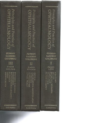 Stock image for Principles and Practice of Ophthalmology (3 Volume Set) for sale by Lowry's Books