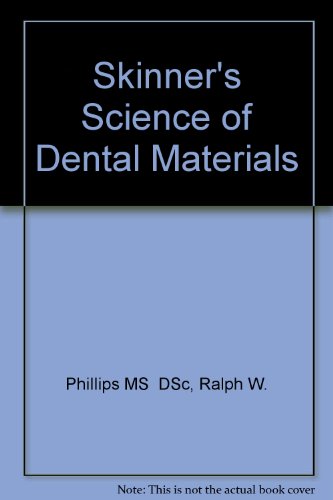 Beispielbild fr Skinner's Science of Dental Materials zum Verkauf von Books on the Square