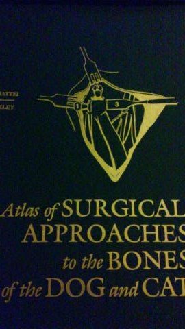 9780721672410: An Atlas of Surgical Approaches to the Bones of the Dog and Cat