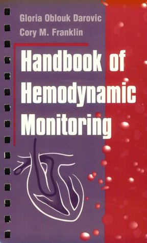 Imagen de archivo de Handbook of Hemodynamic Monitoring a la venta por Jenson Books Inc