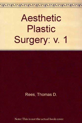 9780721675190: Aesthetic Plastic Surgery: v. 1