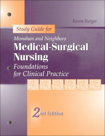 Imagen de archivo de Study Guide for Medical-Surgical Nursing: Foundations for Clinical Practice a la venta por Campus Bookstore