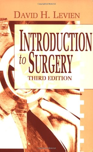 Beispielbild fr Introduction to Surgery zum Verkauf von Better World Books