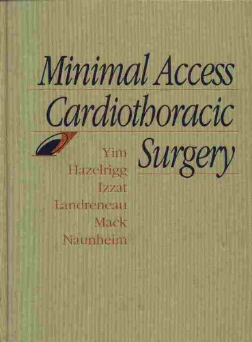 Imagen de archivo de Minimal Access Cardiothoracic Surgery a la venta por ThriftBooks-Atlanta