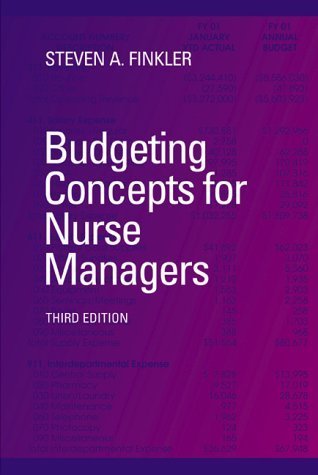 Imagen de archivo de Budgeting Concepts for Nurse Managers a la venta por WorldofBooks