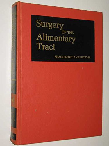 Beispielbild fr Shackelford's Surgery of the Alimentary Tract (v. 3) zum Verkauf von SecondSale