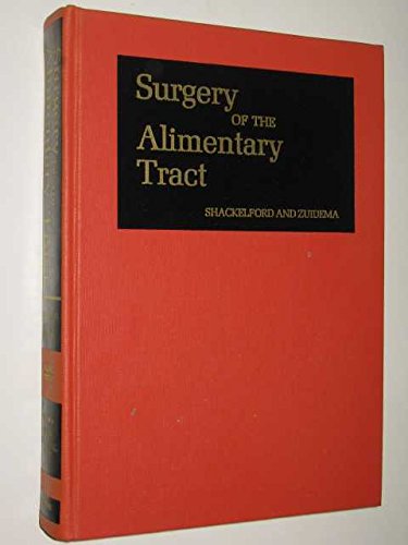 Imagen de archivo de Shackelford's Surgery of the Alimentary Tract (v. 3) a la venta por SecondSale