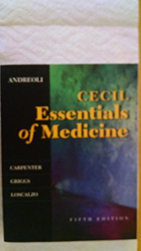 Imagen de archivo de Cecil Essentials of Medicine a la venta por Better World Books: West