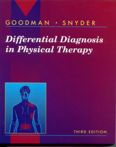 9780721681849: Differential Diagnosis in Physical Therapy