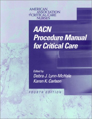 Stock image for AACN Procedure Manual for Critical Care for sale by Better World Books
