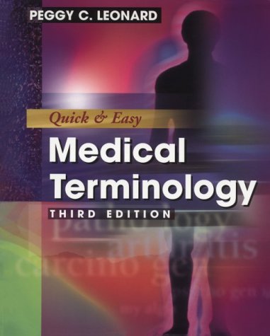 9780721682716: Quick & Easy Medical Terminology
