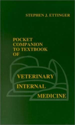 Imagen de archivo de Pocket Companion to Textbook of Veterinary Internal Medicine a la venta por ThriftBooks-Atlanta
