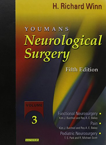 Beispielbild fr Youmans Neurological Surgery - Volume 3 zum Verkauf von Solr Books